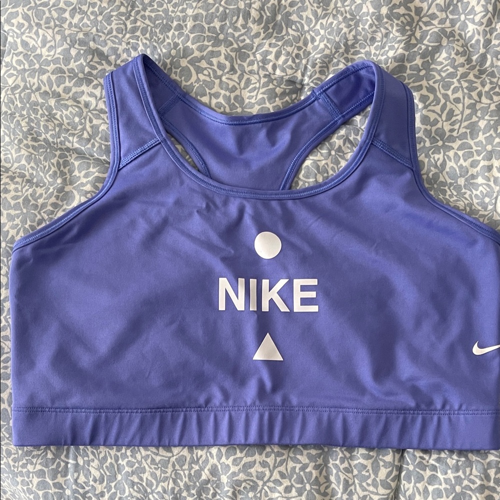 Nike Lavender Racerback Sports Bra